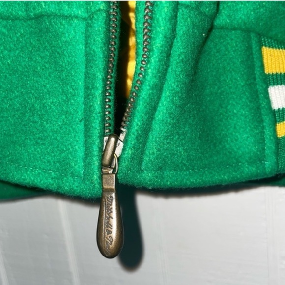 NWT Mitchell & Ness Boston celtics NBA Varsity Wool Hardwood Classics Jacket 3XL - Picture 8 of 16